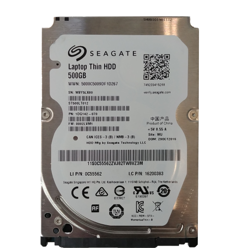 Dysk HDD Seagate MOMENTUS THIN 500GB 2,5