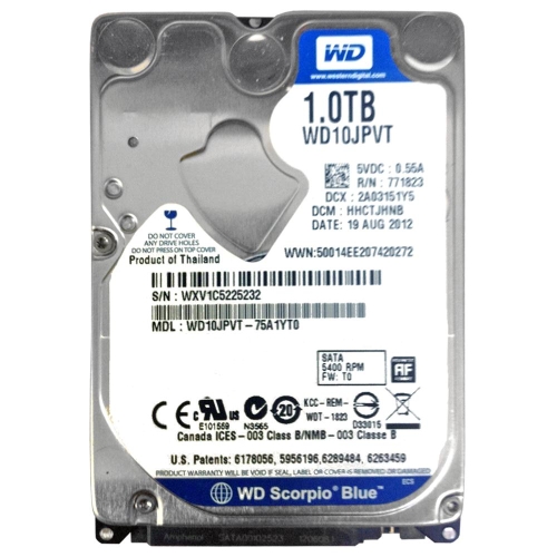 DYSK SATA WD SCORPIO BLUE 1TB 2,5