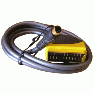 Przyłącz SCART x S-VHS 4p 1.5 m
