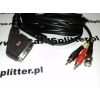 Kabel Euro / SCART na BNC i Cinch Audio