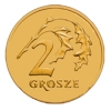 Monety polskie 1 grosz oraz 2 grosze kupimy na wagę ...