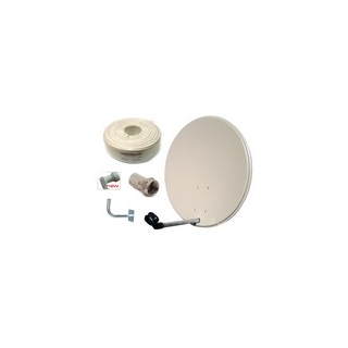 ZESTAW SAT instalacja 1 satelity np. HOTBIRD