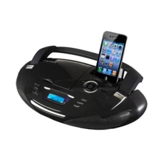 Boombox Kruger&Matz z CD, SD, USB ze stacją dokującą na IPOD i IPHONE