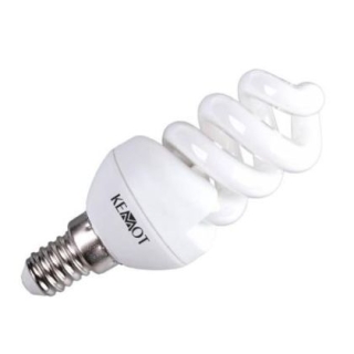 Żarówka energooszczędna Spirala E14 9W, 2700K(ZAR0094)