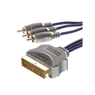 Kabel 3 RCA-EURO GOLD 2m