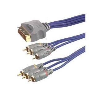 Kabel 6 RCA-EURO GOLD 2m