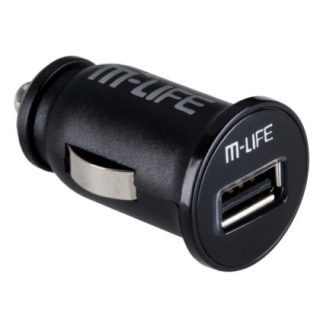 ŁADOWARKA SAMOCHODOWA USB 3,1 A M-LIFE