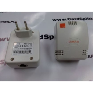 Powerline Orange (+ kabel 1m) do telewizji CYFRA+NC+ , N oraz internetu