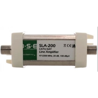 Wzmacniacz antenowy DSE TLA-200 20dB 12V