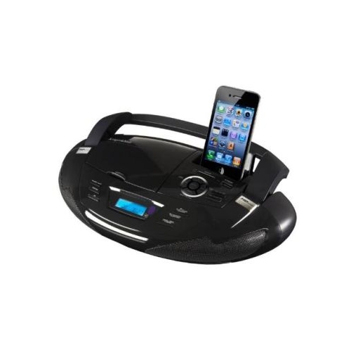 Boombox Kruger&Matz z CD, SD, USB ze stacją dokującą na IPOD i IPHONE
