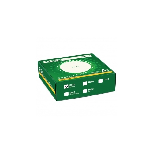 Kabel RG6 CU DSE D610 Trishield 1mb