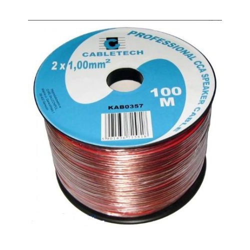 Kabel głośnikowy CCA 1.00mm