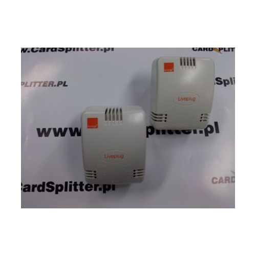 Powerline Orange (+ kabel 1m) do telewizji CYFRA+NC+ , N oraz internetu