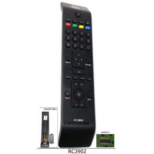 Pilot uniwersalny TV LCD VESTEL RC3902