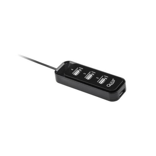 HUB USB 4 portowy Quer simple