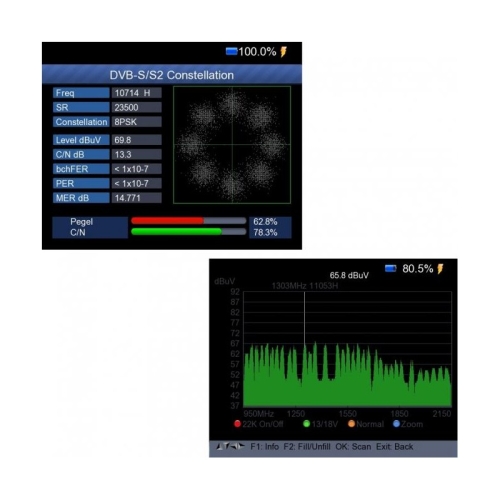 Miernik combo Satlink HW7380 S2/T2/C UHD