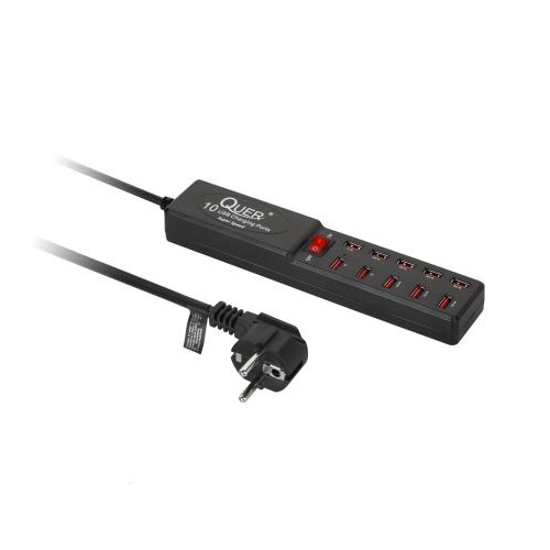 Listwa ładująca 10 x USB Quer 2100 mA