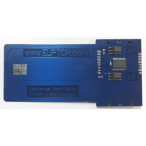 Emulator Blocker / Konwerter ECM FEDC SmartCard (ISO) PIC16F628A SMD