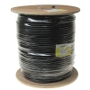 Kabel koncentryczny F690 BV+ŻEL CZARNY