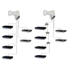 LNB UNICABLE SCR GT-SAT S2SCR4 (DO 6*SAT)