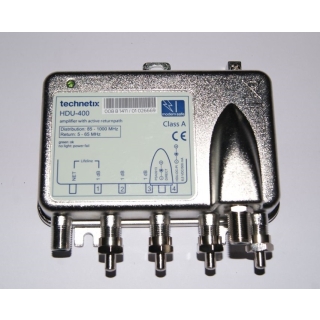 Wzmacniacz z rozdzielaczem Technetix HDU-400