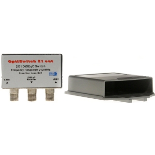 Przełącznik DiSEqC OptiSwitch 21 out (zewnętrzny)