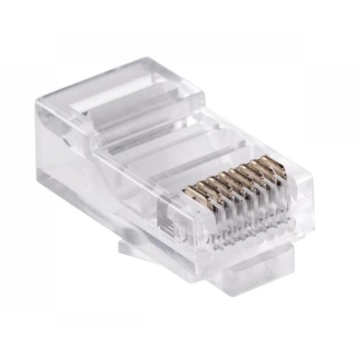 Wtyk telefoniczny RJ45 8P 8C (drut) (TEL0004-1)