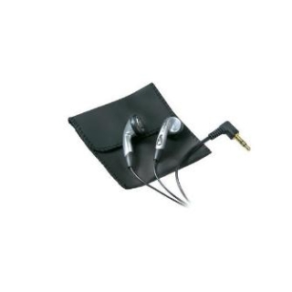 Słuchawki stereo Jack + etui TECCUS