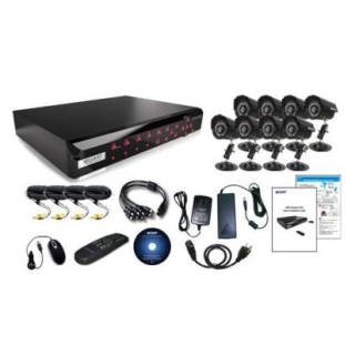 Zestaw do monitoringu KGUARD 8 kamer