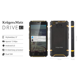 Smartfon Kruger&Matz DRIVE 4S (KM0429.1)