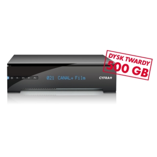 Telewizja NC+MIX 1 miesiąc + dekoder PACE HD PVR BOX+ 500 GB