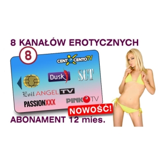 SCT PENTHOUSE 8+ ARABEST (9 kanałów / 12 miesięcy) VIACCESS VCC6