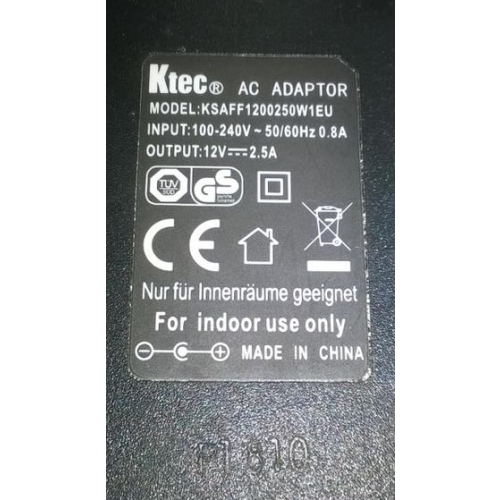 Zasilacz do dekodera Orange Sagemcom Ktec (12V - 2.5A)