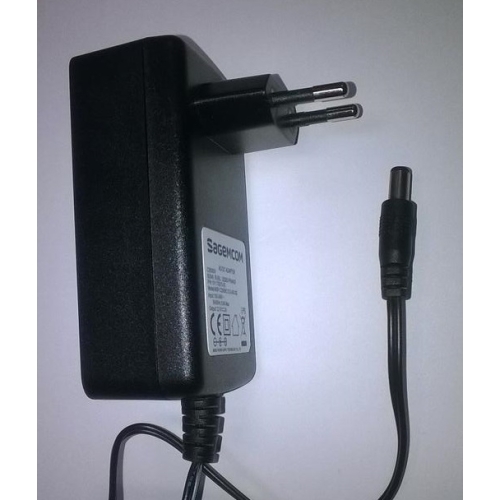 Zasilacz do dekodera wifiBOX+ Sagemcom (12V - 2A)