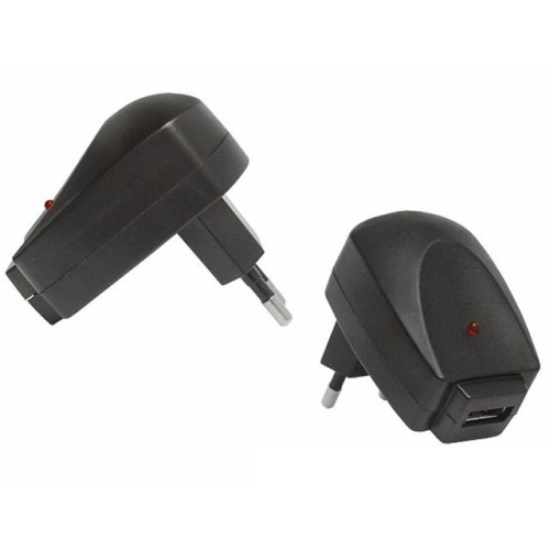 Zasilacz uniwersalny, ładowarka RoHS USB, 5V 1A, czarny