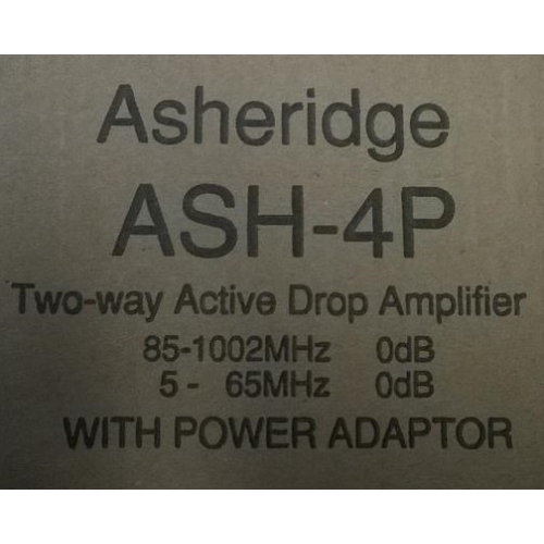 Wzmacniacz z rozdzielaczem ASHERIDGE ASH-4P