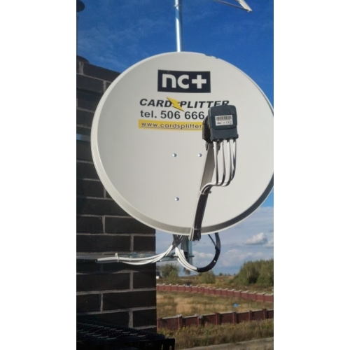 Antena 80 cm + konwerter Quad PROMOCJA