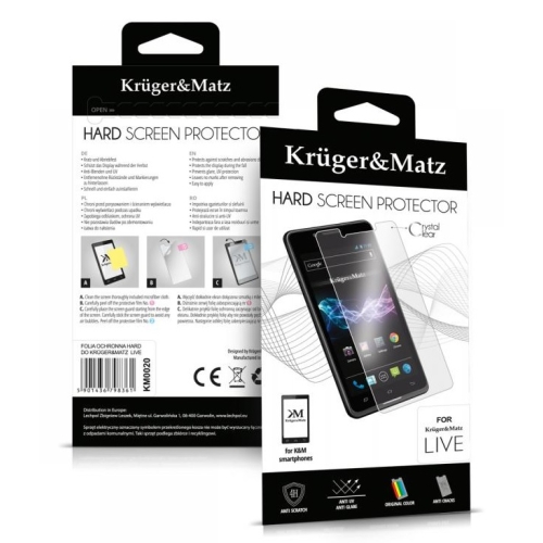 Folia ochronna HARD do Kruger&Matz LIVE