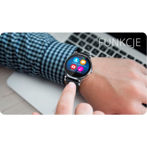 Smartwatch Kruger&Matz STYLE czarny (KM0431)