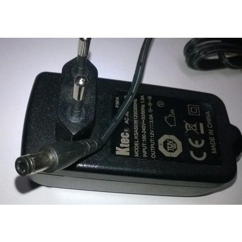 Zasilacz do dekodera wifi Premiumbox+ Ktec (12V - 3A)
