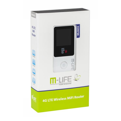 MODEM - MIFI router 4G Lte, M-LIFE (ML0655)