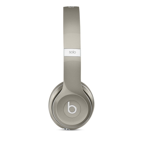 Słuchawki Apple Dr. Dre Solo2 On-Ear Luxe Edition Silver (MLA42ZM/A)