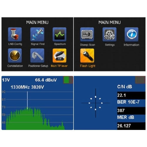 Miernik satelitarny SatLink HW-6180 HD