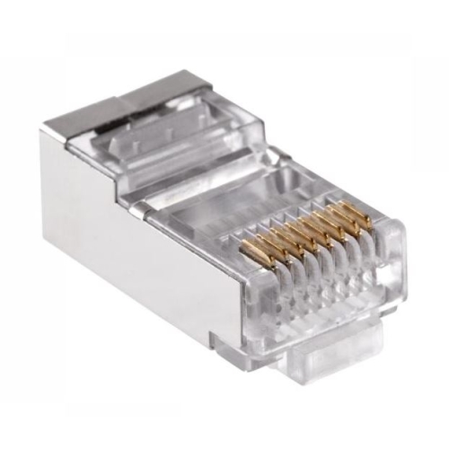Wtyk telefoniczny RJ45 8P 8C + EKRAN (TEL0005)