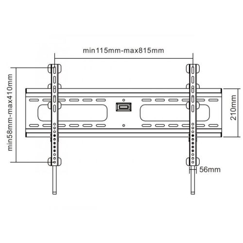 Uchwyt do LCD i plazmy uniwersalny 37-70 (UCH0048A)