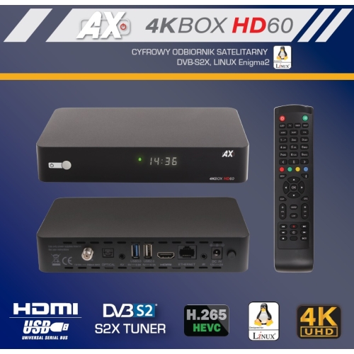 Dekoder AX 4K BOX HD60