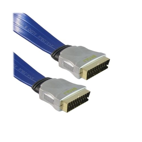 Kabel Scart ( eurozłącze ) 1x21 PIN 3m. BEGLI
