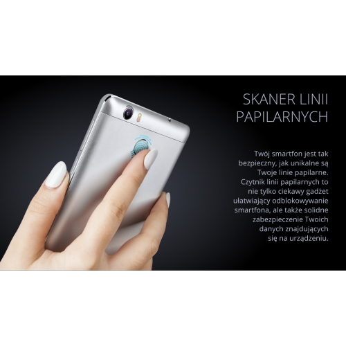 Smartfon Kruger&Matz FLOW 4+ (KM0441-B/S)