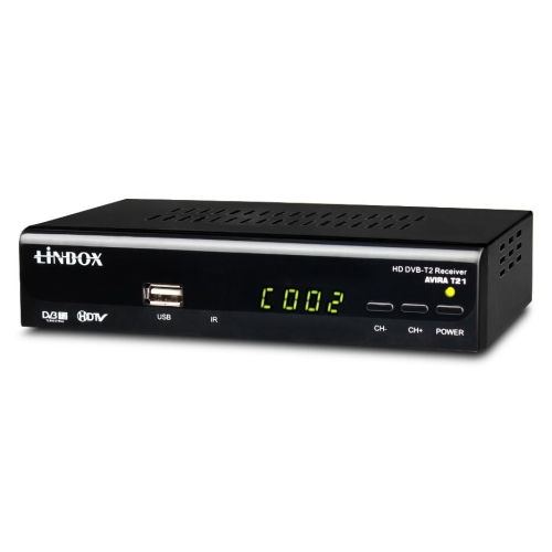 Linbox AVIRA T21 DVB-T2 + kabel HDMI 1m