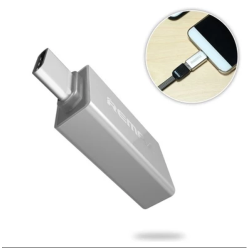 REMAX przejściówka adapter z micro USB-USB Typu C